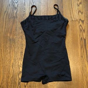 Bloch shorty unitard